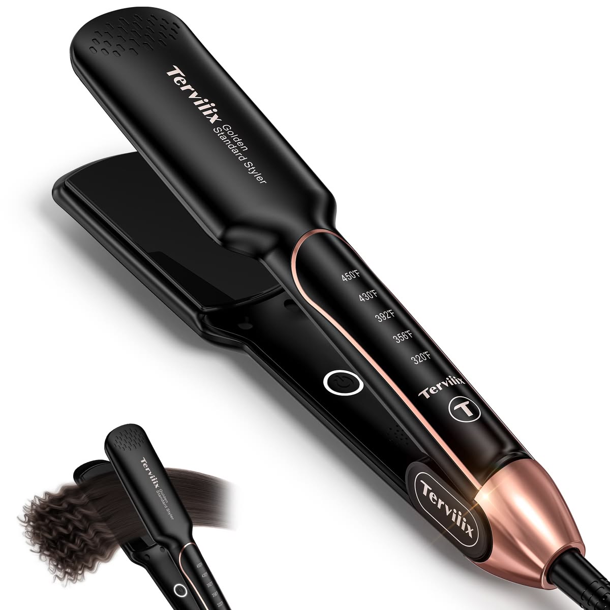 Terviix Flat Iron Hair Straightener