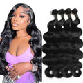 12A Straight Human Hair Bundles – 4 Bundles (400g) | 26", 28", 30" & 32"