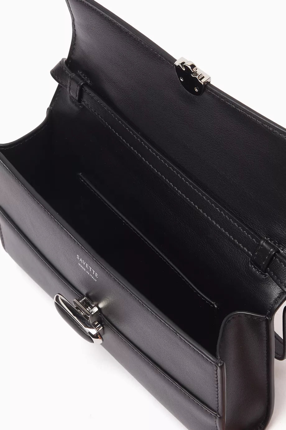 Savvette Mini Symmetry Crossbody Bag in Calf Leather