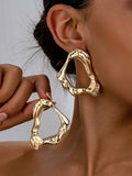 Bold modern abstract geometric Earrings