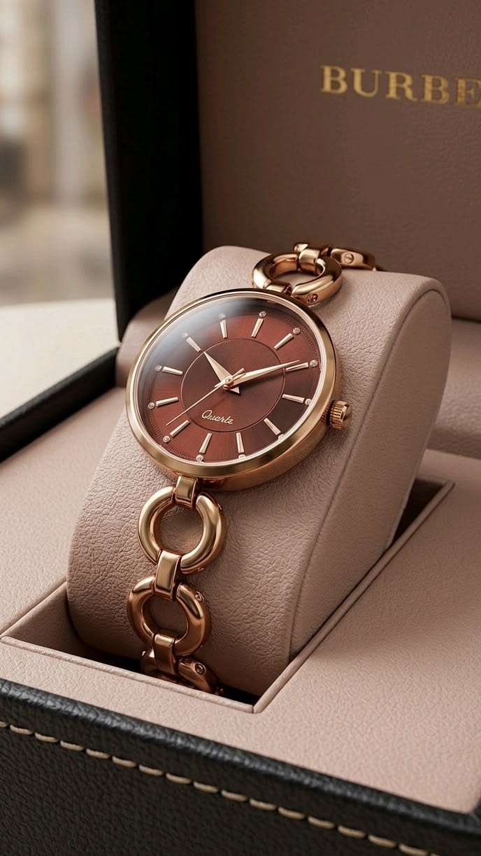 Burberry Rose Gold-Tone watch