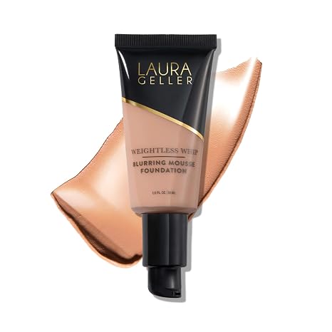LAURA GELLER Weightless Whip Mousse Foundation, Buildable- Medium