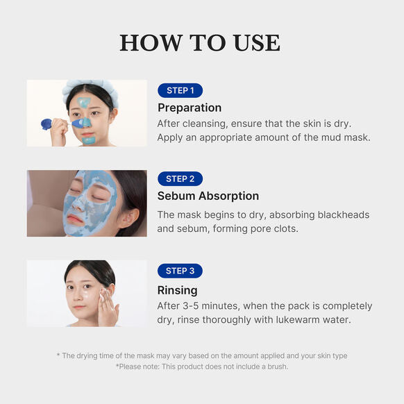 MEDICUBE ZERO PORE BLACKHEAD MUD MASK -100g