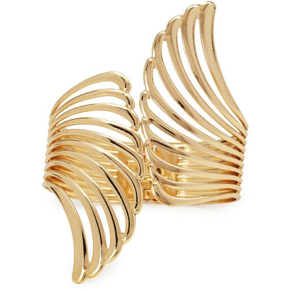 Saudi Arabia Style 24k Gold plated wing-shaped bracelet